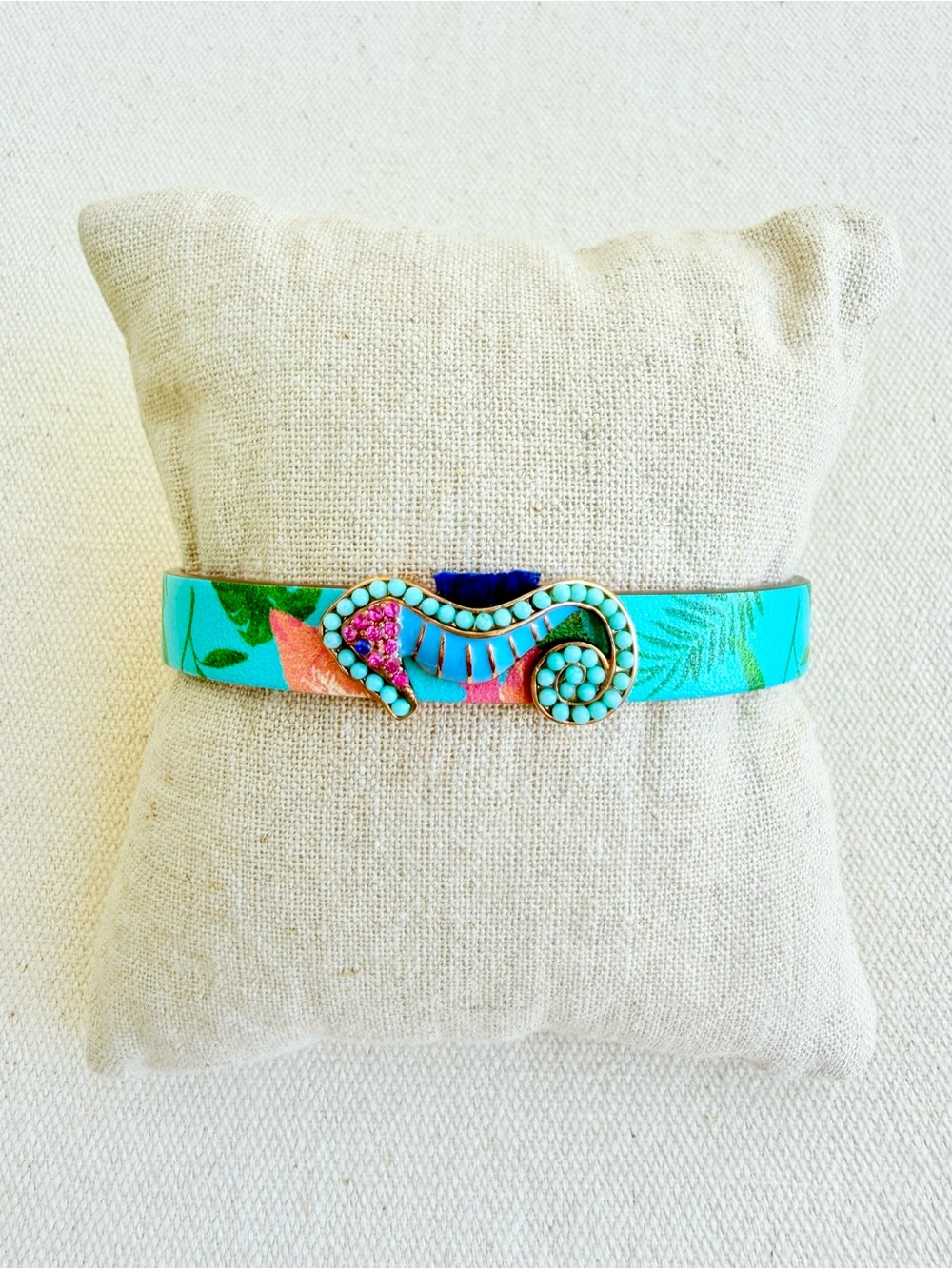 *Seahorse Focal Charm Bracelet* KEEP COLLECTIVE Retired Statement Piece
